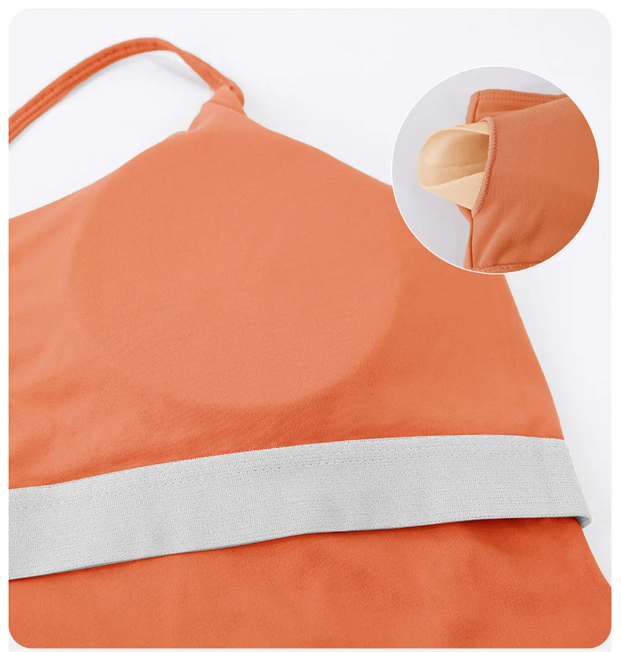 Women’s Sleeveless Tennis Dress Cross Backless Golf Long Skirt Shorts Two Pockets Training Dancing Quick Dry Sport Long Dress