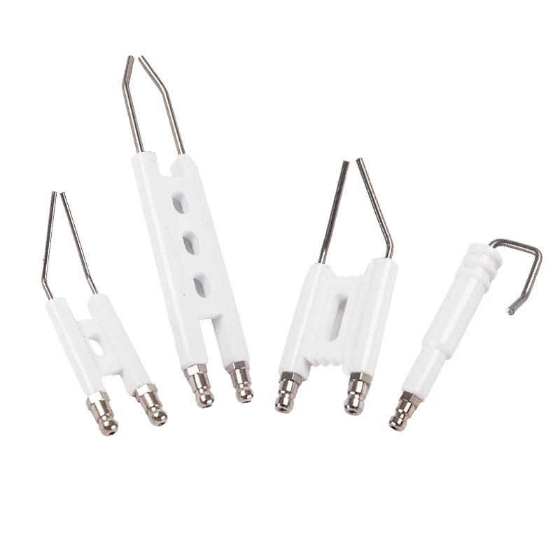 H Type Ignition Electrodes For Oil Burner BT10 Ceramic Electrode Ceramic Ignition Double Pin Accessories 1pc ignition electrode