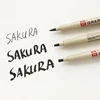 1 pcs Sakura Liner Pen Set Waterproof Black Fineliner Micron Pen Design Sketch Drawing Marker Artist Markers School Supplies 1