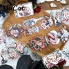2m/Roll Laser Silvery Snake Flower PET Washi Tape Transparent Roll Stickers Decorative Tape For Diary Scrapbooking Journal 2