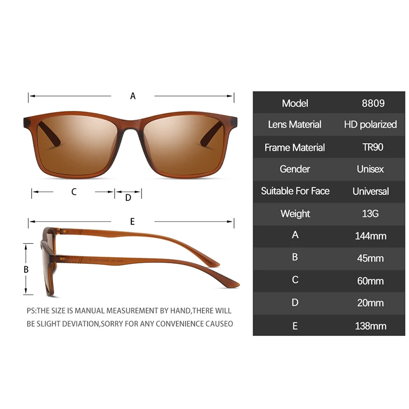 Unisex Polarized Sports & Outdoor Sunglasses
