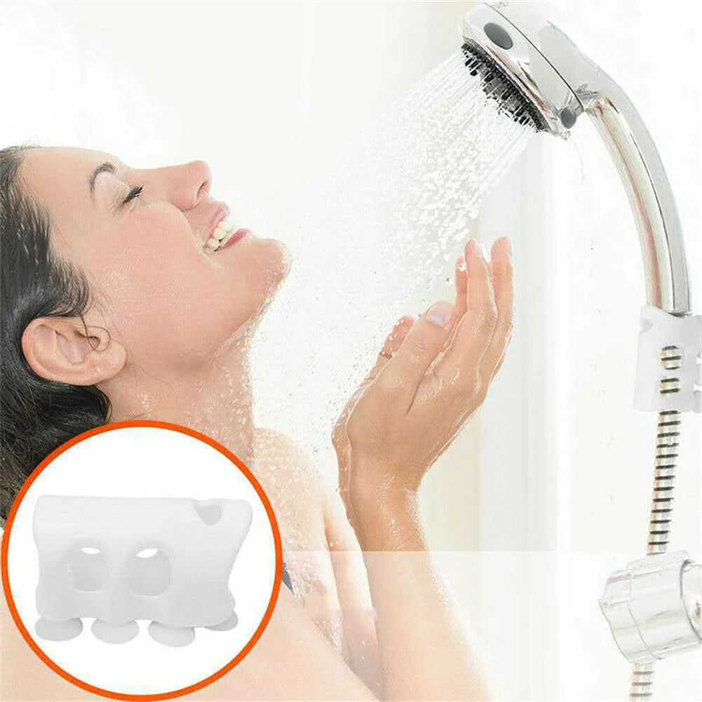 

Suction Cup Shower Sucker Silicone Strong Suction Washing 7.5 * 4 * 2.5cm Bracket Moving Nozzle Durable Excellent Material