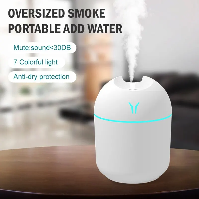 Small Y Humidifier USB Mute Humidifier Aromatherapy Desk Bedroom Desktop Portable Large Spray Car Purifier