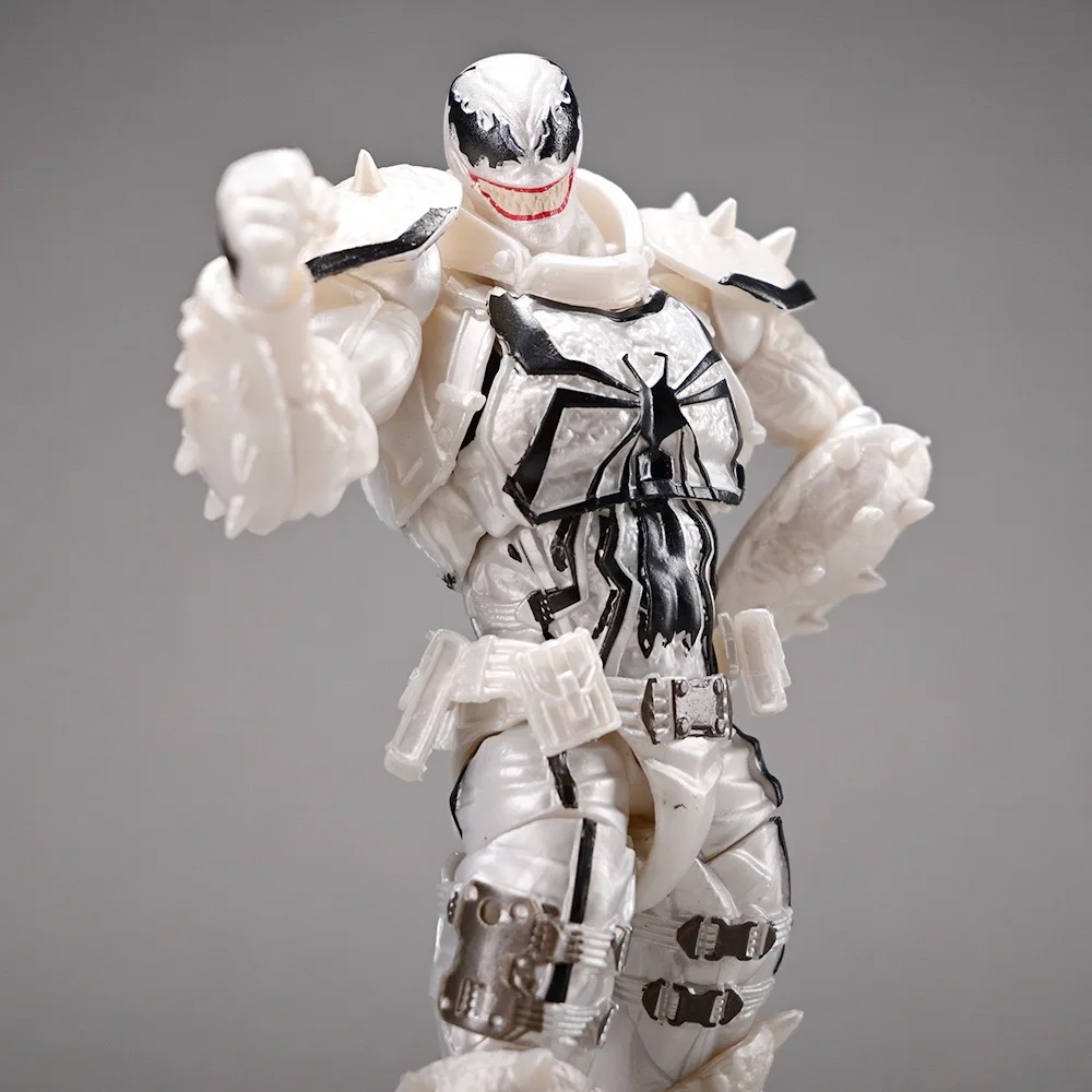 リボルテック-子供向けのアクションフィギュア,白いおもちゃ