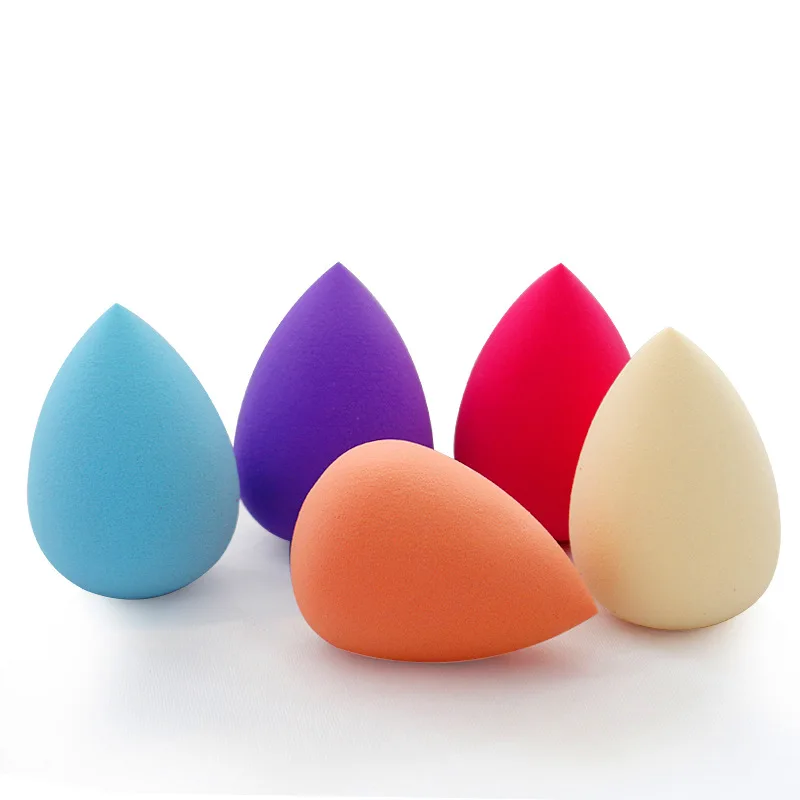 

10pcs Cosmetic Puff Powder Puff Smooth Women's Makeup Foundation Sponge Beauty to Make Up Tools Accessories Water-drop Shape