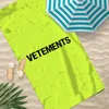 Fashion Towel Soft Pool Gift For Travel Gym Shower Camping Quick Dry Sports V-Vetements Logo Large Beach Towel 2