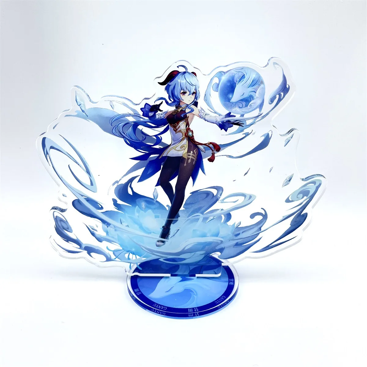 Anime Figure Acrylic Stand - Furina, Arlecchino, Xiao, Yae Miko, Yelan - Desk Decor & Fan Gift