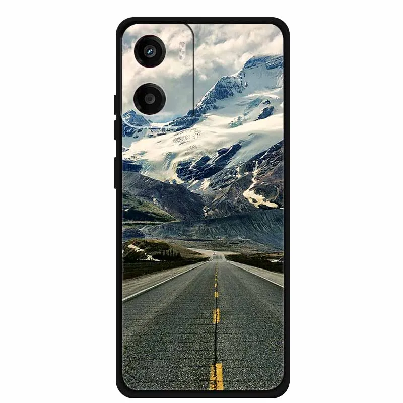Cartoon Animal Soft Silicone TPU Phone Case with Flower Design - Dustproof Protective Cover