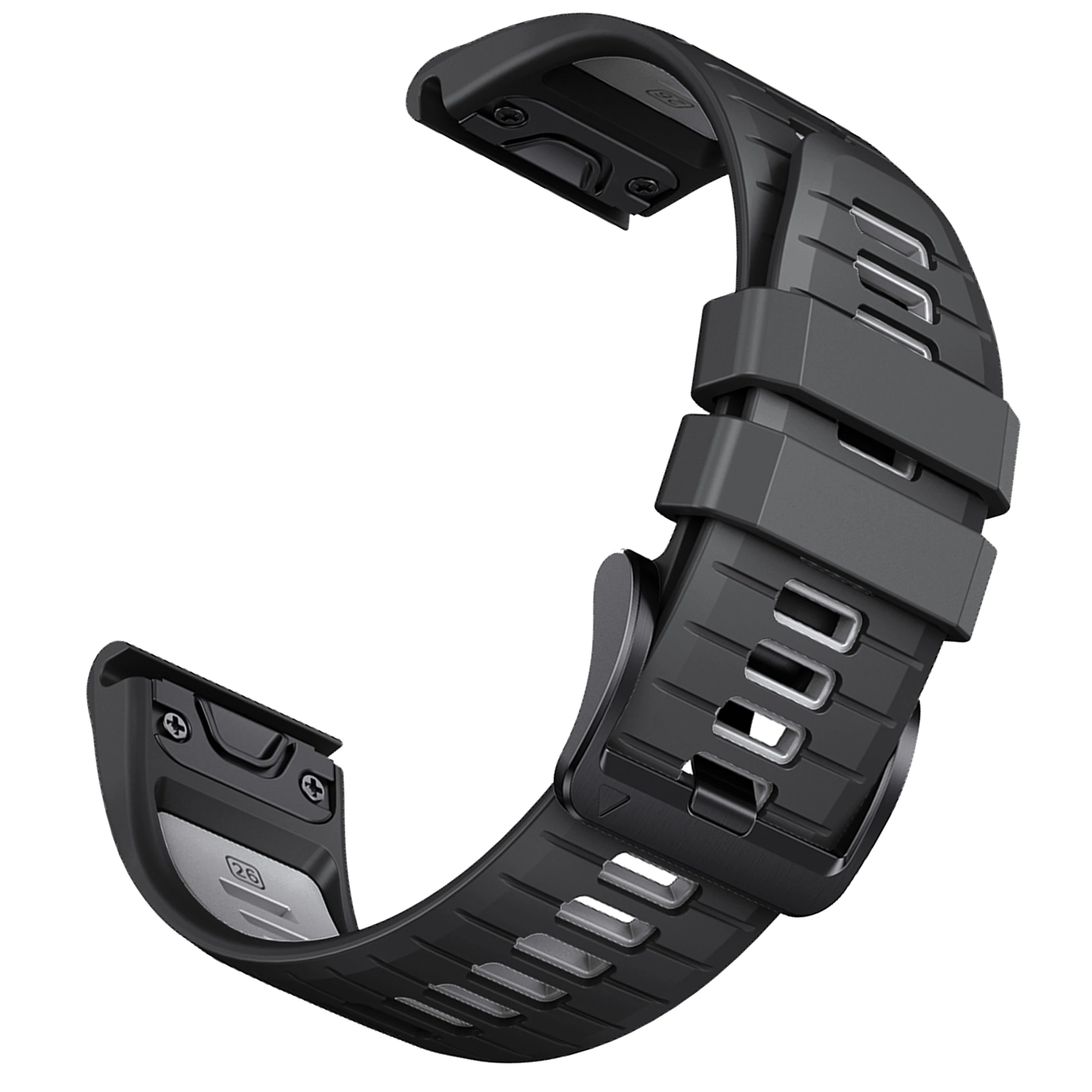 Premium Silicone QuickFit Watch Band - Versatile and Durable Strap Bracelet