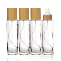 Bouteille en verre dépoli transparent de grande capacité, bouteille de gratitude, vaporisateur cosmétique, emballage africain, 120 ml, 150ml 6