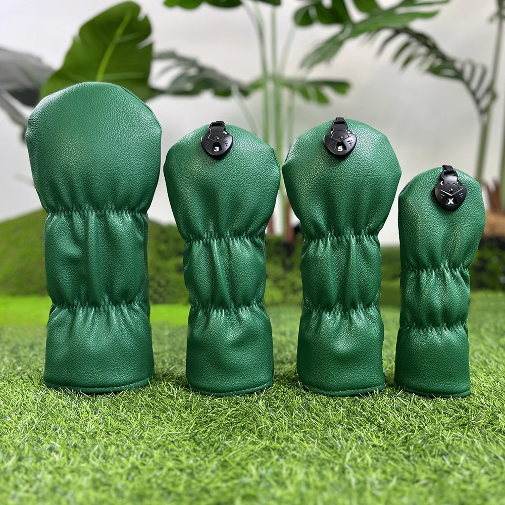 Limited Green golf club head cover:Durable, waterproof, safe, golf accessory protective, providing the best  protectioncover 2