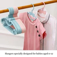 Cintre pour bébé, 10 pièces, présentoir pour vêtements d'enfants, mignon, à Clip, vente en gros 3
