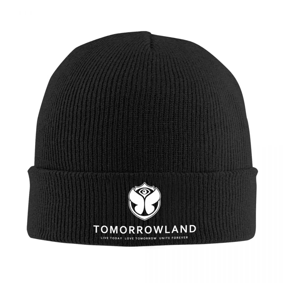 

Вязаная шапка Tomorrowland унисекс, зимняя теплая шапка, мужские вязаные шапки, уличные шапочки, облегающие шапки