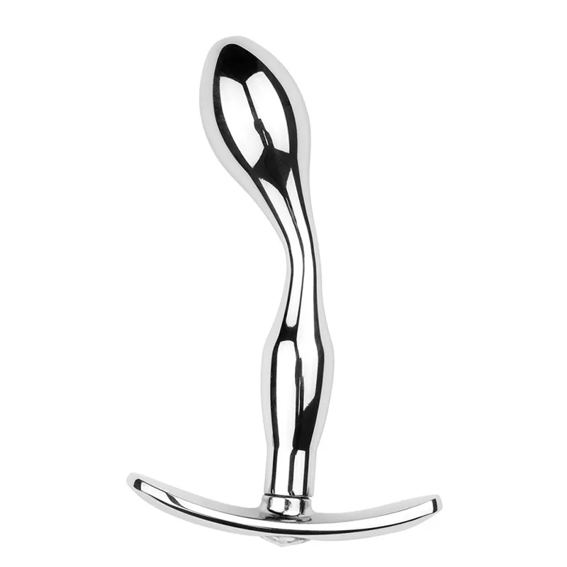 Anal Plug Metal Anchor Base Butt Plug Dildos Vaginal Plug Adult Sex Toys for Men Women Couple Gay Masturbating Beginner Training