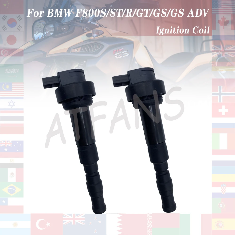 BMW F800GS 어드벤처 2011-2016 /F800GT F800R F800ST F800S F 800 GS ADV GT ST R S 2피스 오토바이 점화 코일 스파크 플러그 캡