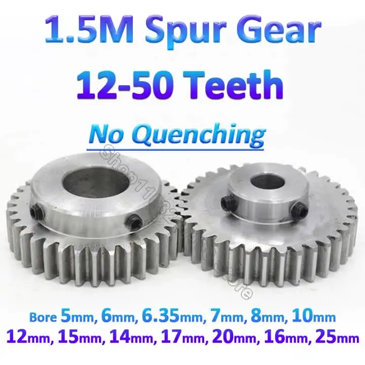 Van Toepassing 2 Stuks 1:1 Messing Bevel Gear 0.5M25T 0,5 Modulus 25 Tanden Binnengat 3mm 4mm Of 5mm 90 Graden Drive Overdrachtapparatuur Gears Universele Set Hole Diameter Bore 3mm 1577274109