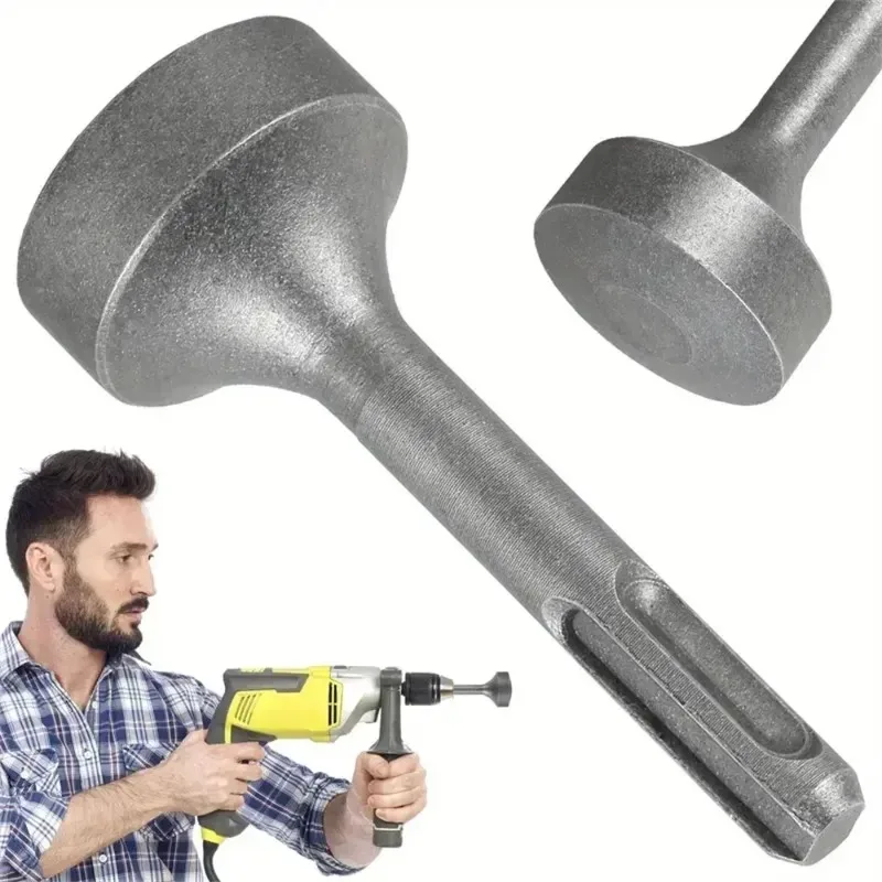 85mm Ground Rod Driver Adapter-Heavy Duty Steel Drill Bit Socket for Rotary Tools, Universal Compatibility&Wear Resistant Design