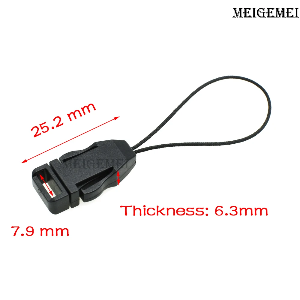 5pcs/lot Mobile phone buckle Detachable Buckle For Lanyard Worker Tag ID Card Holder Lanyard Accessories
