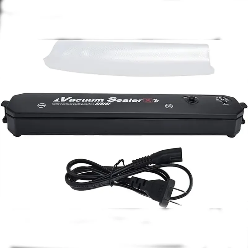 Food Vacuum Sealer 220V Automatic Packaging Machine 10pcs Free Bags Household Food Sealing