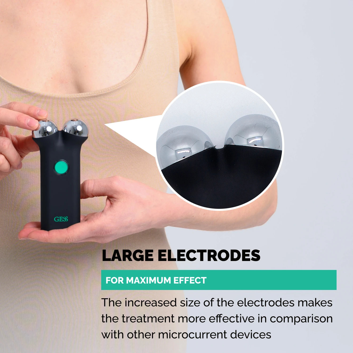 GESS Microcurrent Facial Massager, Lifting Tightening Skin Rejuvenation Therapy Machine, Anti Aging Skin and Neck Care Facial De 5
