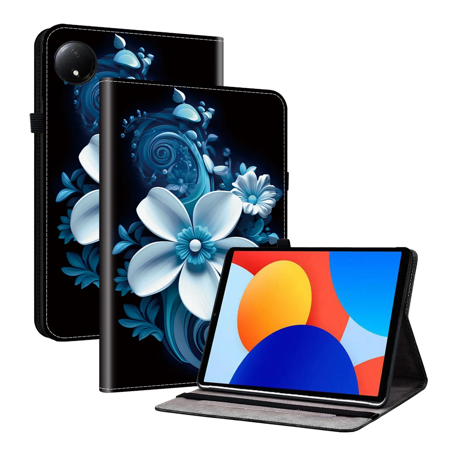 Premium PU Leather Tablet Stand Cover - Elegant and Durable Protection