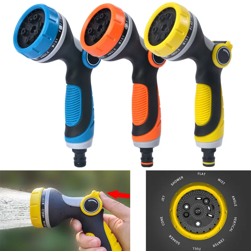 10 Modes Watering Gun Garden Sprayer Irrigation Water Nozzle