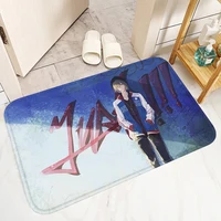 Bathroom Mat Yuri on Ice Room Floor Carpet for Kitchen Custom Cute Rug Carpets Bath Mats Rugs Doormat Entrance Door Home Foot 1