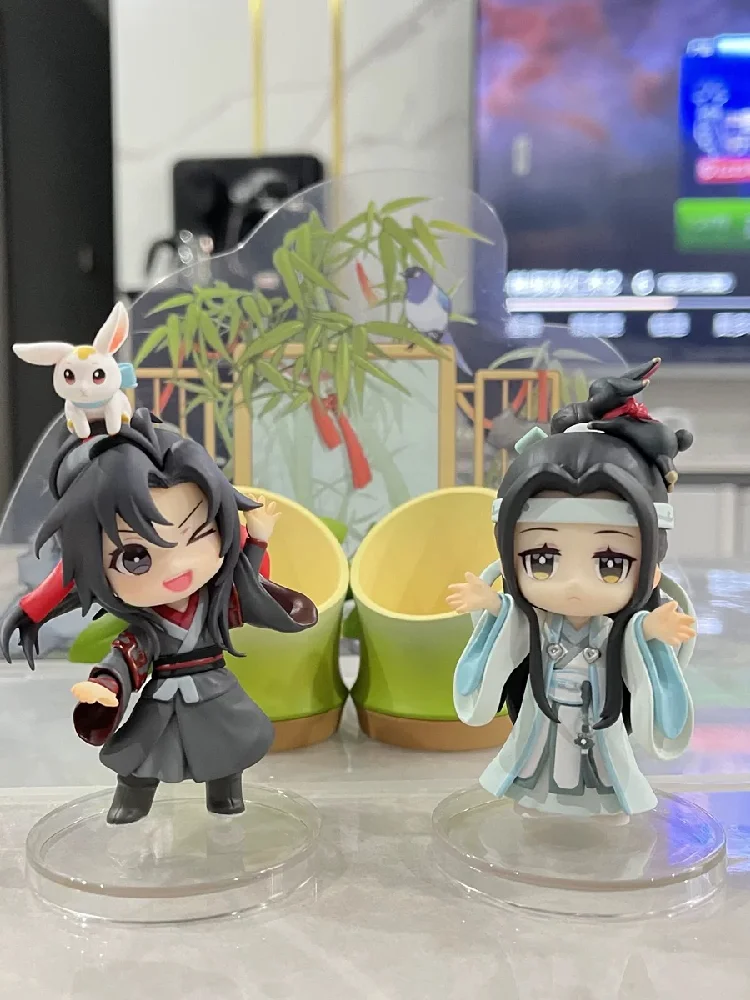  CALEMBOU Anime Figure, Cute Wei Wuxian LAN Wangji Chibi Figure  Anime Grandmaster of Demonic Cultivation Figure Set, PVC Chibi Figure for Mo  Dao Zu Shi Fans (LWJ&WWX-XZSY-6PCS) : Toys & Games