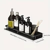Aluminum Shelf Bathroom Storage Rack Wall Mounted Cosmetic Storage Rack Suitable For Bathroom Item Storage 4