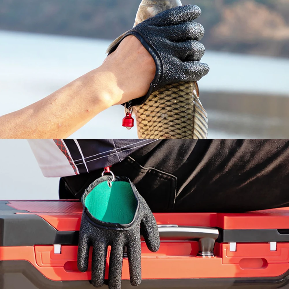 Reliable and Non Slip Fishing Gloves with Magnetic Hook Enhance Your  Fishing Experience with Maximum Hand Safety