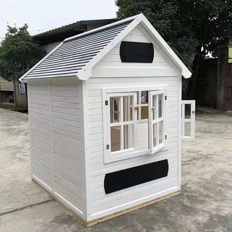 รูปสินค้า บ้านเล่นกลางแจ้งไม้กันน้ำสุดคุ้ม