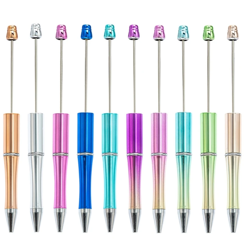 Plastic Beadable Pens for DIY Beads Pens Ballpoint Pen Ball Pen Shaft Black Rollerball-Pen Office School Supplies Dropship index memo pad paste it sticky note paper sticker bookmarks school supplies dropship