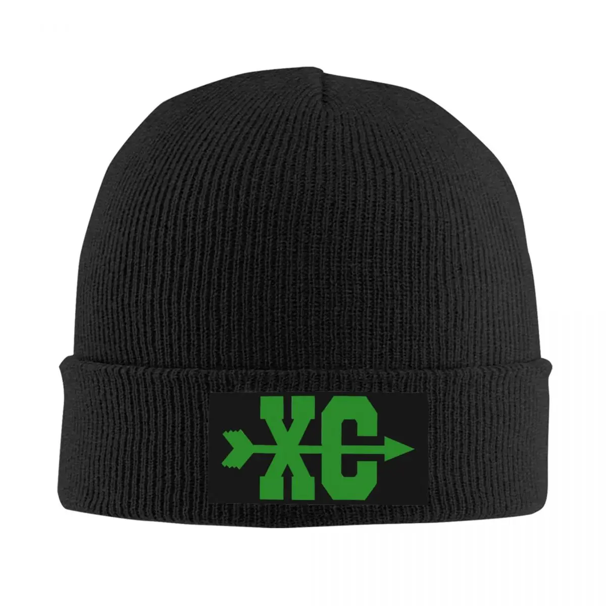 

Green Cross Country 350 XC Bonnet Hat Knitting Hats Men Women Hip Hop Unisex Adult Motorcycle Warm Winter Beanies Cap