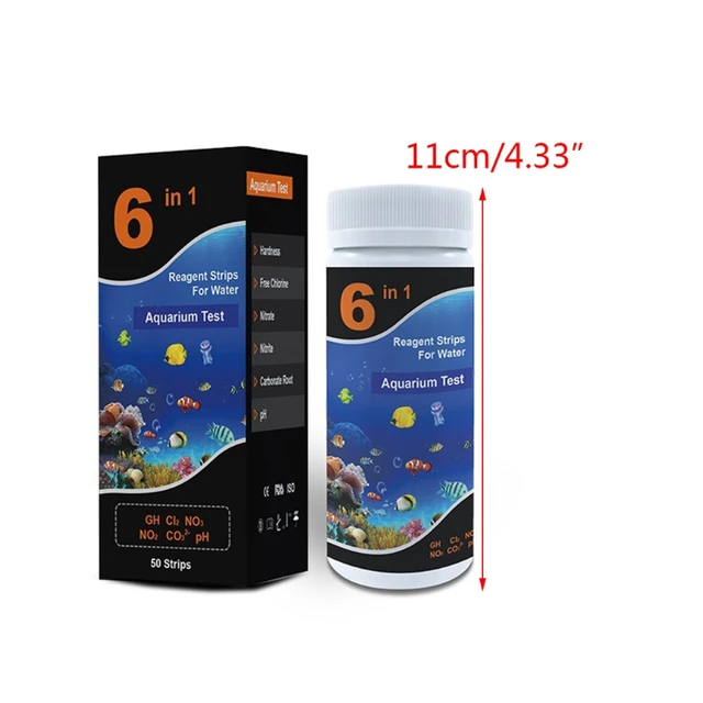 Gyors Professional 6 Az 1 -Ből Úszómedence Akvárium 50 Tesztcsík Vízvizsgálat - Image 6