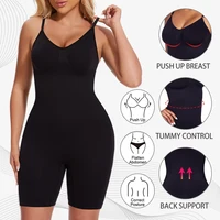 New Bodysuit Shapewear Women Tank Top Tummy Control Full Body Shaper Anti Chafing Shorts Slimming Waist Trainer Butt Lifter 4