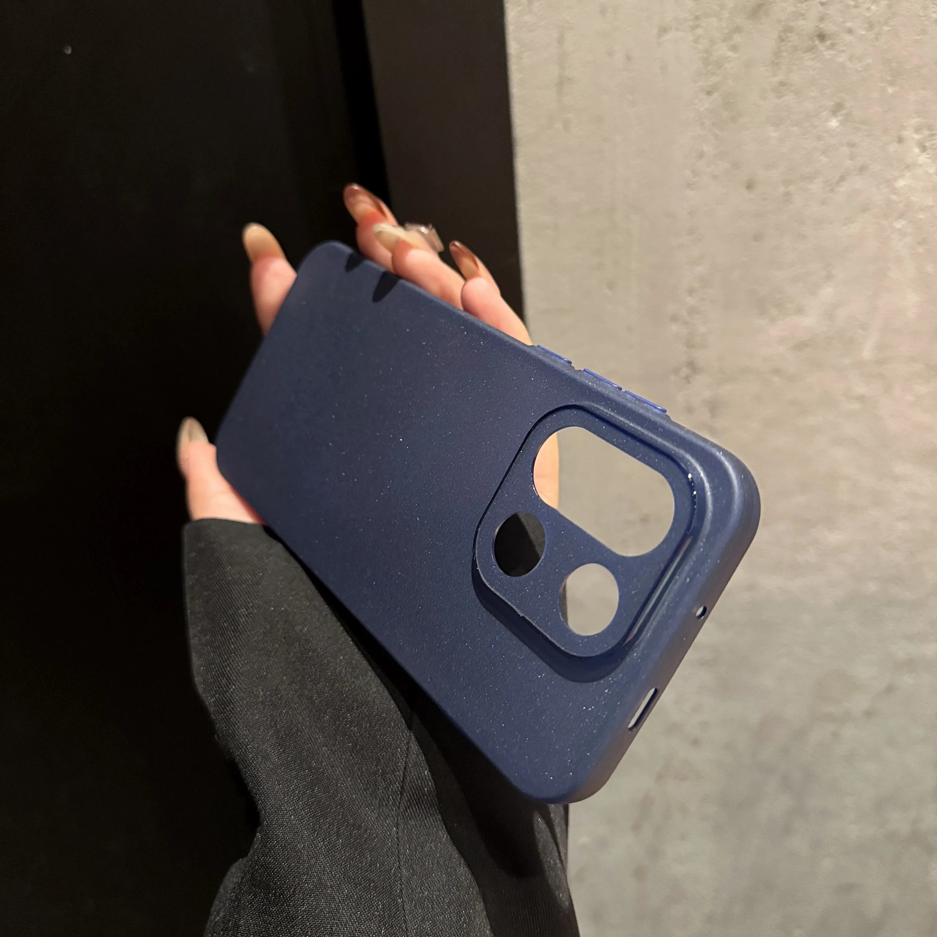 Ultra Thin Matte Clear Phone Case with Camera Protection - Shockproof Translucent Soft TPU Cover