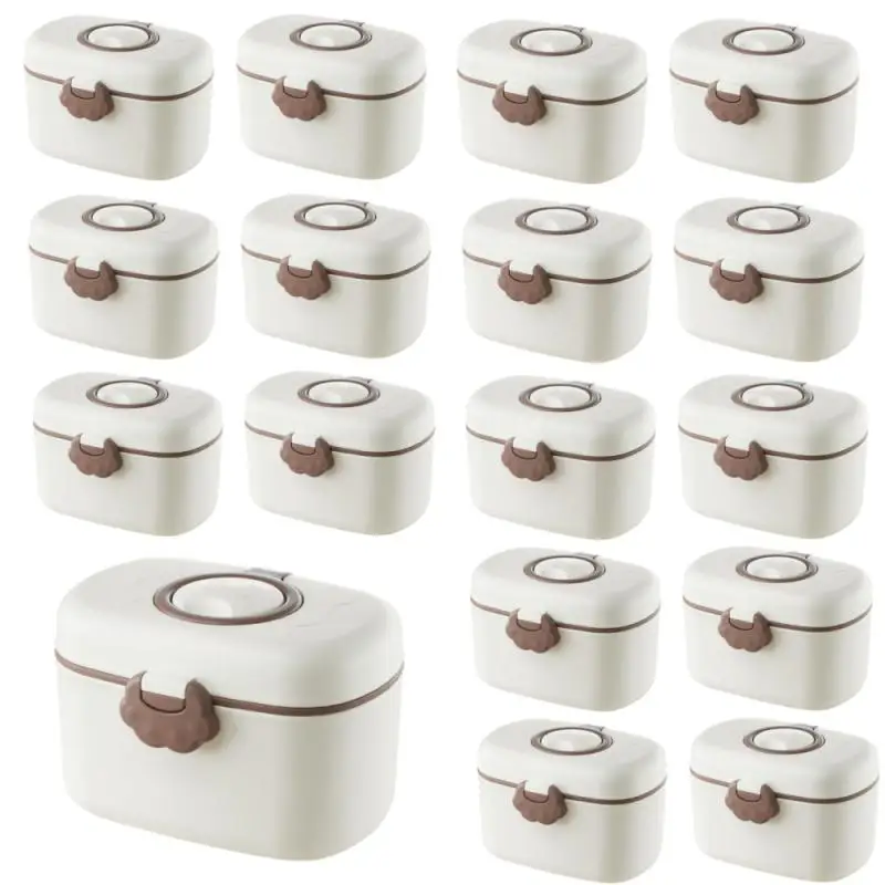 1PCS Milk Box Portable Out-packing Box Moisture-proof Sealed Multi-functional Storage Tank Food Supplement Fruit Packing