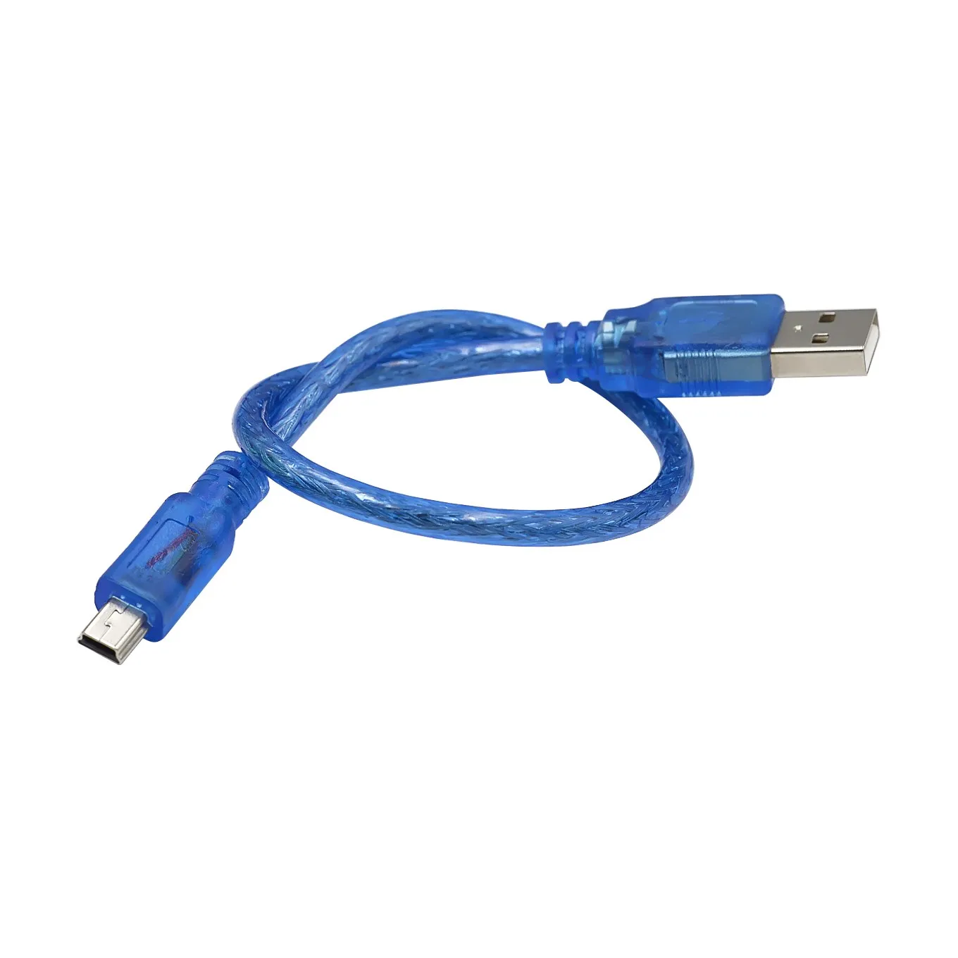 High-Quality 30cm Blue USB Data Cable