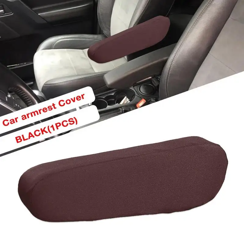 

Vehicle Armrest Covers Elastic Fabric Car Front Seat Armrest Cover Auto Arm Rest Protection Seat Armrest Covers For Cars Trucks