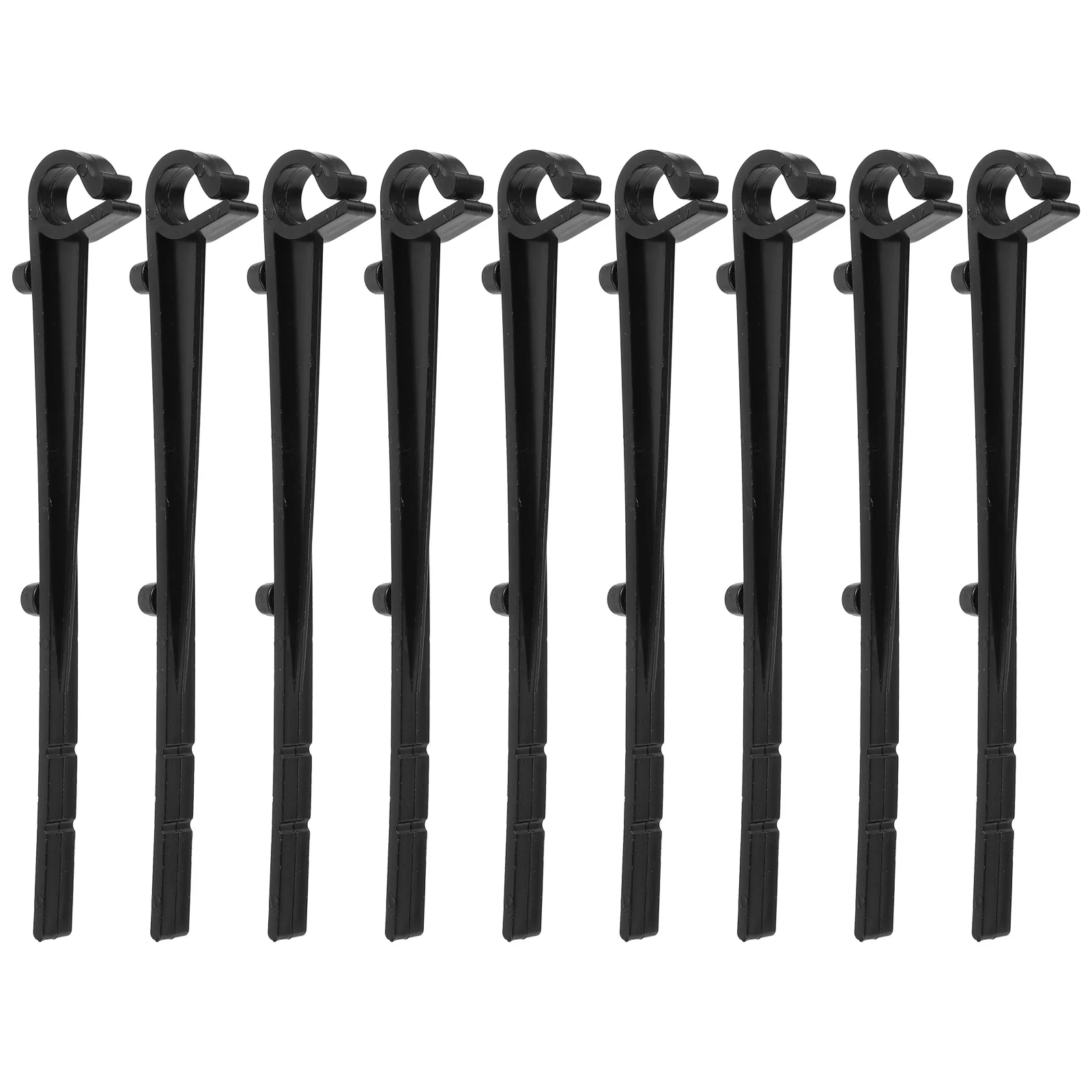 20pcs Plastic Gutter Guard Clips Gutter Hook Fixing Clips Fasteners Maintenance Installation For Guard