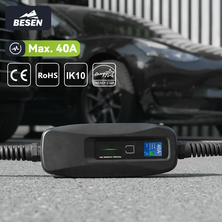 

32A тип 1 SAE J1772 портативный EV зарядный бокс для Nissans LEAF
