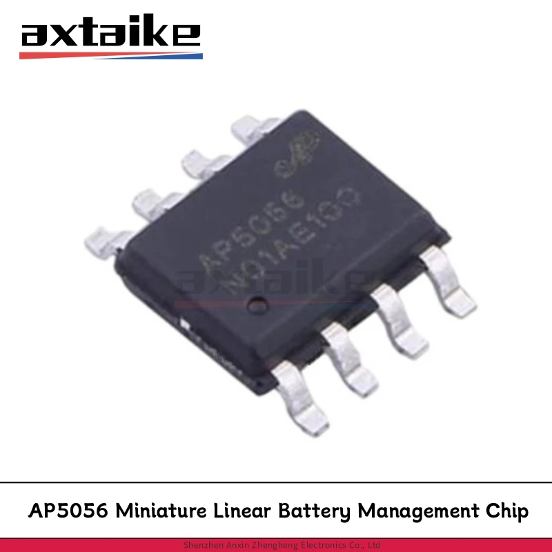 10-100Pcs AP5056 SOP-8-EP AP5056SPER 1A 4.2V 4.25V~6.5V Miniature ...