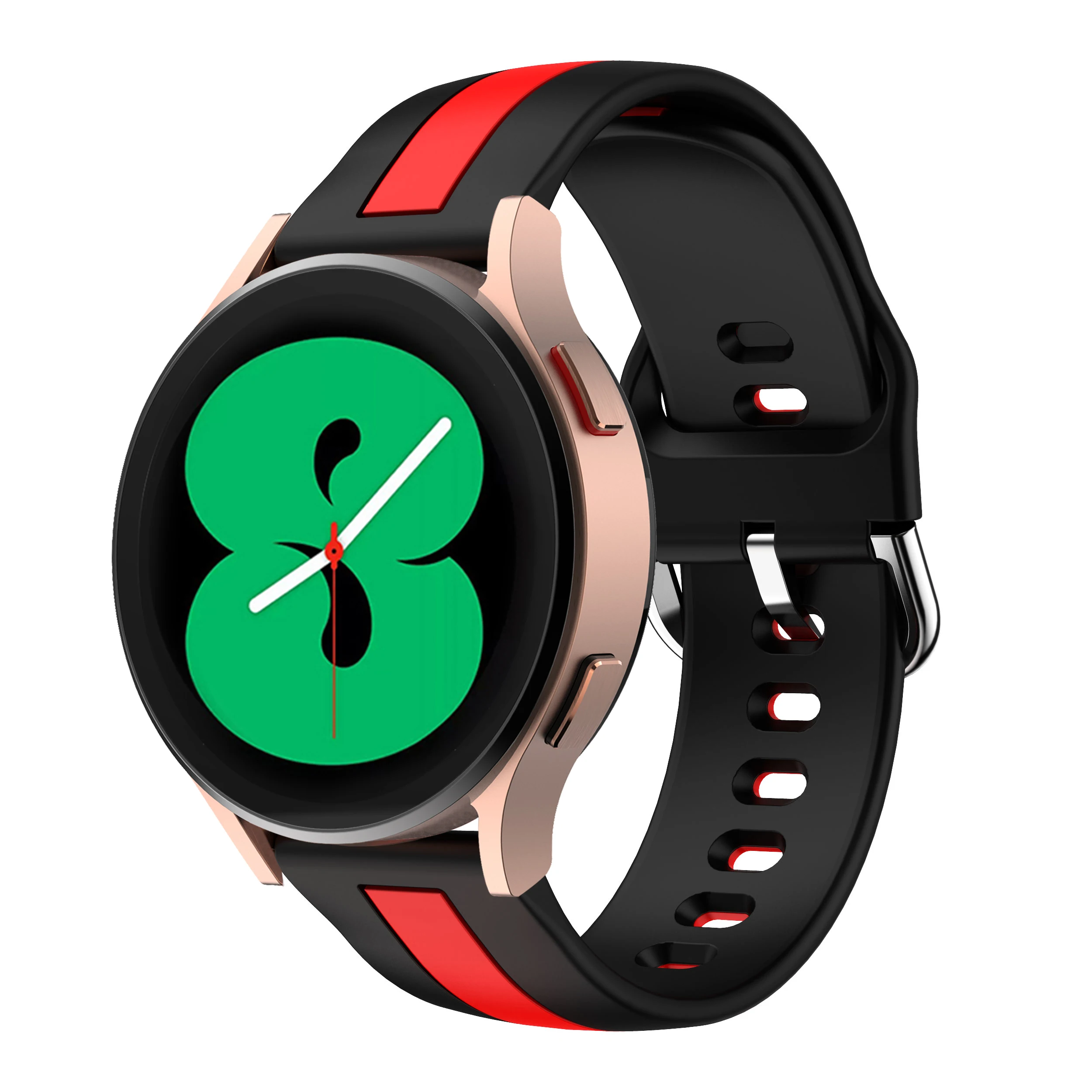 Samsung Galaxy Watch 4 Two Tone Band, Silicone Strap, Silicone Band