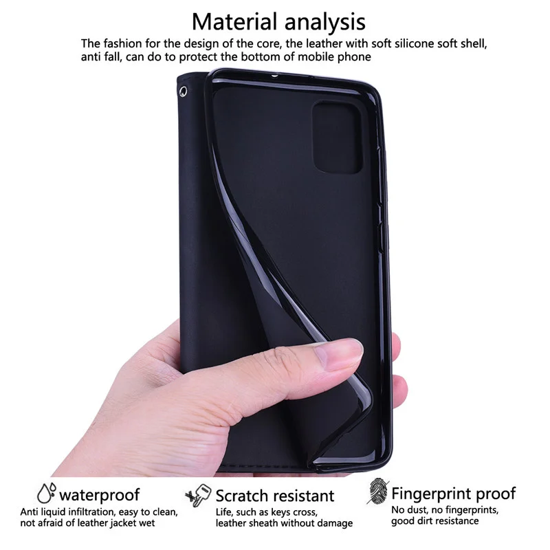 couro flip capa huawei honra 10 lite