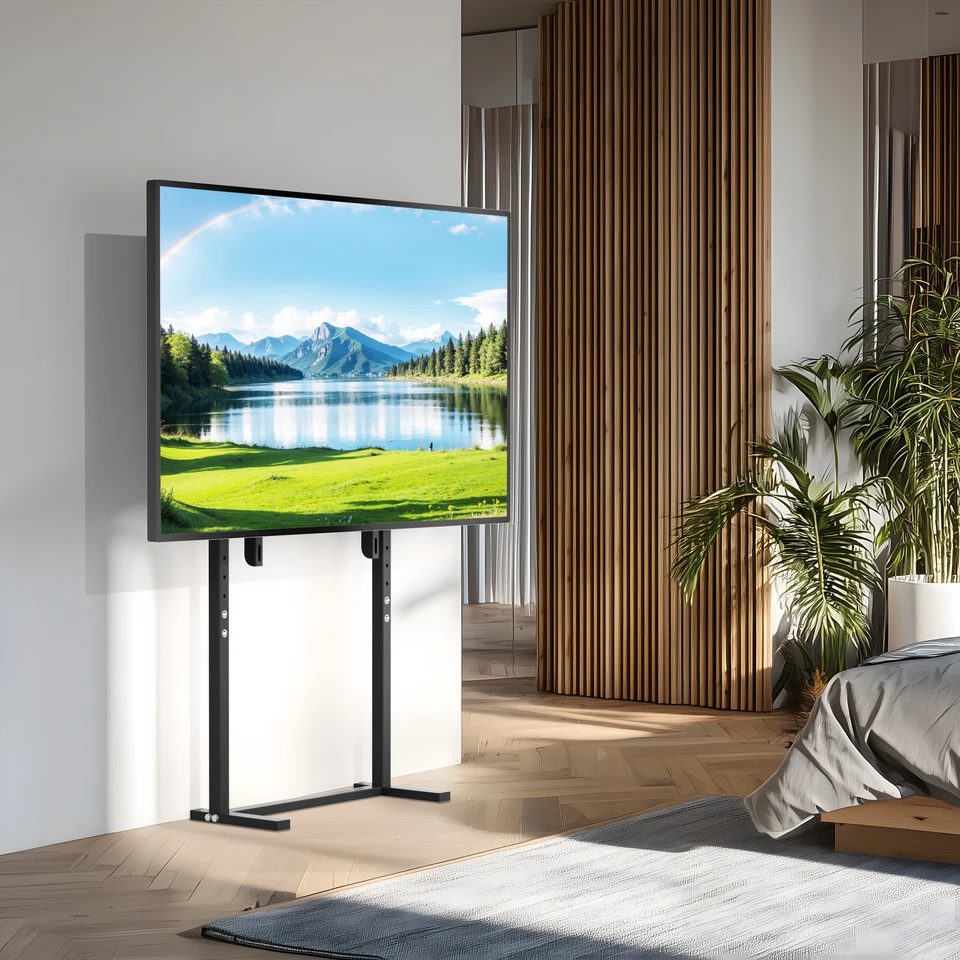Height Adjustable Free Standing TV Stand Bracket
