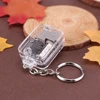 Portable Kids DIY Music Box Movement Keychain Handy Crank Musical Case Children Birthday Gifts Household Mini Ornaments 1