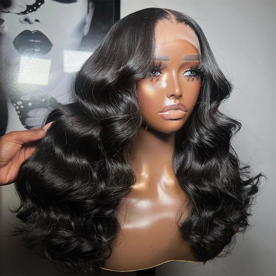 

360 HD Full Lace Human Hair Wig Body Wave 13x6 Lace Front Wig 13x4 HD Transparent Lace Frontal Wigs For Women Glueless Lace Wig