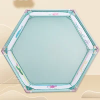 Hexagonal Baby Barrier, Ocean Ball Pool, Children's Indoor Play Fence, Safe Crawling Mat, Baby Playground Playpen 2