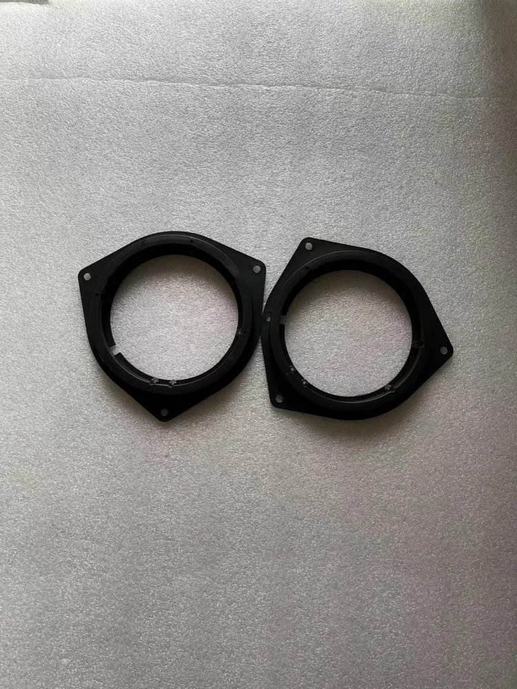 Car Front rear door Stereo Speaker mat Adapter wire mount plugs Plates Bracket Spacers Ring 6.5 inch audio speakers kit midrange speakers audio speaker adapter door speaker covers car speaker grille car audio amplifier For 2009-Toyota RAV4