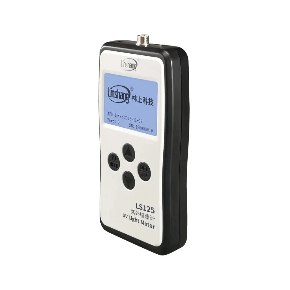 Linshang LS125 UVALED-X0 Probe Sensor  Ultraviolet Intensity Meter Test Power Energy of 365nm 395nm UV LED of Curing Machine 4